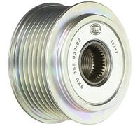 HELLA 9XU 358 039-021 Alternator Freewheel Clutch - Thread Size: M17x1,5 - Number of grooves: 7 - with cap