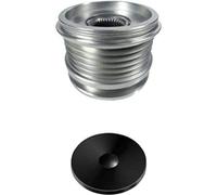 HELLA 9XU 358 039-201 Alternator Freewheel Clutch - Thread Size: M16x1,5 - Number of grooves: 5 - with cap
