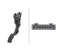 HELLA 6PV 008 496-701 Sensor, accelerator pedal position - for left-hand drive vehicles - 6-pin connector - Manual Transmission