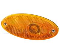 Hella Amber Oval Reflective Side Marker Light Lamp Fiat Ducato Motorhome