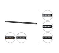 Hella Black Magic Edgeless Pro 50" Slim Single Row LED Light Bar Amber White Pos