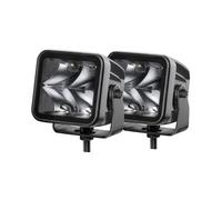 HELLA 1FA 358 176-821 LED-Spotlight - Black Magic Cube Kit 3.2" - 12/24V - mounting - Long-range illumination - Cable: 500mm - Plug: DEUTSCH plug - Kit - Quantity: 2
