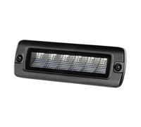 HELLA 1FB 358 176-221 LED-Spotlight - Black Magic Edgeless Mini Lightbar 6.2" - 12/24V - 1600lm - rectangular - Short distance lighting - Cable: 800mm - Plug: open cable ends