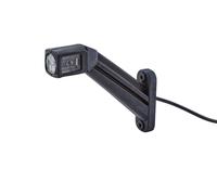 HELLA 2XS 011 744-211 Marker Light - LED - 12/24V - Cable: 800mm - Plug: AMP - 2-pin connector - left/Lateral Mounting