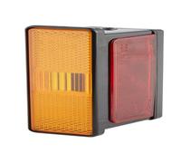 HELLA 2XS 007 841-011 Marker Light - Rear-Logic - Halogen - 12/24V - mounting/Bolted - Lens Colour: Yellow/White / Red - left/Lateral Mounting