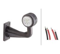 HELLA Marker Light Lamp Lateral Mounting Left LED 12V 24V (2XS 357 005-031)