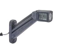 HELLA 2XS 011 744-201 Marker Light - LED - 12/24V - Cable: 800mm - Plug: AMP - 2-pin connector - right/Lateral Mounting