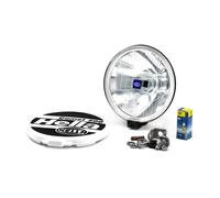 Hella Comet 500 Spotlight Set Driving Lamp Clear With Cover Bulb Mounting Kit