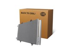 HELLA Condenser, air conditioning 8FC366220-791