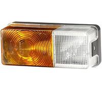 HELLA 2BE 002 582-031 Direction Indicator - Halogen - 12V - mounting/Bolted - Plug: Blade Terminal - left/right - Quantity: 1