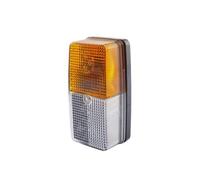 HELLA 2BE 003 347-001 Direction Indicator - Halogen - 24/12V - mounting/mounting - Lens Colour: White/Yellow - Plug: Crimp Contact - left/right - Quantity: 1
