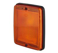 HELLA 2BA 005 200-311 Direction Indicator - Halogen - 12/24V - Screw Connection/Fitting/mounting - Lens Colour: Yellow - Plug: Blade Terminal - left/right - Quantity: 6