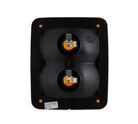 HELLA 2BA 005 200-311 Direction Indicator - Halogen - 12/24V - Screw Connection/Fitting/mounting - Lens Colour: Yellow - Plug: Blade Terminal - left/right - Quantity: 6
