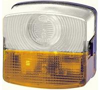 HELLA Direction Indicator Left Halogen P21W C5W 12V 24V Yellow (2BE 003 182-091)