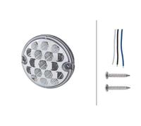 HELLA VALUEFIT 2BE 357 028-051 Direction Indicator - LED - 24/12V - mounting/Bolted - Plug: open cable ends - Front - Quantity: 1
