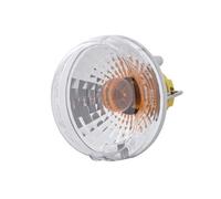 HELLA 2BA 965 039-101 Direction Indicator - Halogen - 24V - Fitting/Clipped - Lens Colour: Grey - Cable: 100mm - Plug: Blade Terminal - left/right/Rear - Quantity: 1
