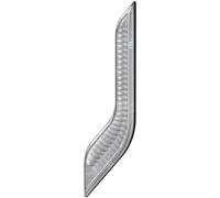 HELLA Direction Indicator - Shapeline Style Wing - LED - 12/24V 2BA013333-041