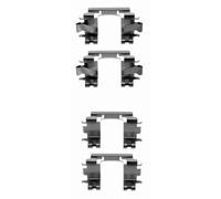 HELLA Disc Brake Pad Accessory Kit Front Fits Honda Capa City 8DZ 355 202-831