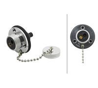 Hella Socket 42V 2-pin connector Plug: Screw Contact 8JB 002 281-001