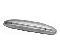 Hella Entry Light 12V 3 Bulbs Transparent Interior Ceiling Lamp 15W
