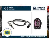 HELLA 6PT 358 181-171 Sensor, exhaust gas temperature - 2-pin connector - Bolted - Cable: 495mm - with fastening clips on the cable
