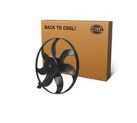 Hella 8EW366420-131 Left Engine Cooling Fan Fits VW Passat 1K0959455CQ