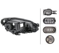Left Headlight HELLA 1LL 012 644-031 Fits VW UP