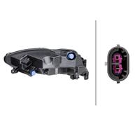 HELLA 1ND 012 996-021 LED-Front Fog Light - right - for e.g. Seat Leon (5F1)