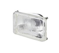 HELLA 1LB 003 177-081 Halogen-Insert, headlight - 12/24V - rectangular - Reference number: 12.5 - Fitting - Lens Colour: Crystal clear - Plug: Blade Terminal - right/left - Quantity: 1