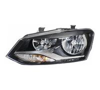 1LE 247 051-031 Left NS Nearside Headlight Headlamp Twin H7 Black Bezel By Hella