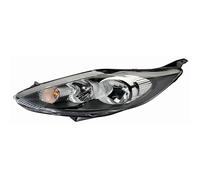 Hella Headlight 1LJ 247 045-341 Right Offside 12V Halogen Black Bezel Reflector Fits Ford Fiesta 6