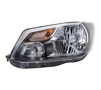VW CADDY III Headlight Single Reflector WChrome Trim OEMOES Left Hand 10-13