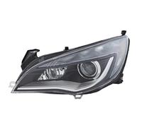 Hella Headlight Vauxhall Astra Left 09-15 (1ZT 010 012-411) OEM Xenon Black w/ LED DRL