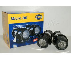 HELLA Genuine Universal Micro DE Black Fog light Set 1NL008090-821