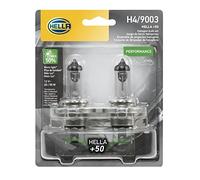 Hella H4P50TB +50 Performance Bulb, 12V, 60/55W, 2 Count (Pack of 1)