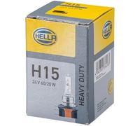HELLA Halogen-Bulb - H15 - Heavy Duty - 24V - 60/20W - Quantity: 1 8GJ168119-241