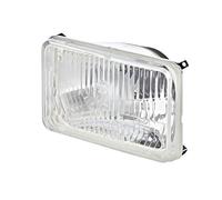 HELLA 1LB 003 177-081 Halogen-Insert, headlight - 12/24V - rectangular - Reference number: 12.5 - Fitting - Lens Colour: Crystal clear - Plug: Blade Terminal - right/left - Quantity: 1
