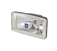 HELLA 1FD 005 700-471 Halogen-Spotlight - Comet 550 - 12V - Rectangular - Reference number: 17.5 - Bolted - Patterned diffusing lens - Lens Colour: Crystal clear - right/left