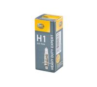 HELLA 8GH 002 089-491 Bulb - H1 - Heavy Duty Expert Longer lifetime, vibration resistant - 24V - 70W - Socket Type: P14,5s - Box - Quantity: 1