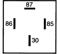 HELLA Headlight Cleaning Relay Fits Mercedes-Benz CLK Opel Smart 4RA 007 791-011