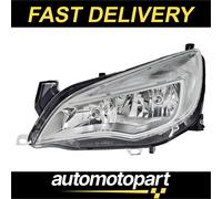 VAUXHALL ASTRA J 2009-2012 Headlight Halogen Chrome (OEMOES) Left Hand