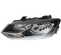 HELLA Headlight Headlamp Left Lamp Type H7/H7 WY21W W5W 12V Fits VW Polo