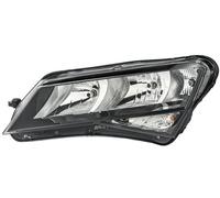 Fits Skoda Superb 15- Headlight Halogen Left Passenger Nearside Hella OEMOES