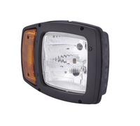 HELLA Headlight Headlamp Right Lamp Type H7 H3 P21W T4W 12/24V Fits CLAAS