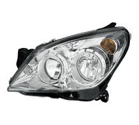 HELLA Headlight Right Chrome 1LG 270 370-641 Fits Vauxhall Astra H