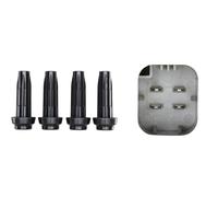 HELLA 5DA 193 175-441 Ignition Coil - 12V - 4-pin connector - Block Ignition Coil - Bolted