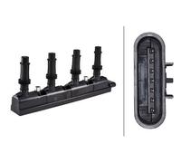HELLA 5DA 358 000-341 Ignition Coil 12V Voltage Fits Chevrolet Opel Vauxhall