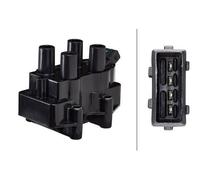 HELLA Ignition Coil Fits Opel Astra Calibra Omega Vauxhall Astra 5DA 358 000-291