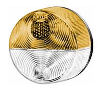 Hella Direction Indicator 2BE 003 185-031 - Halogen 12/24V - Screw Mount, Blade Terminal, Front