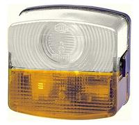 HELLA 2BE 003 182-091 Direction Indicator - Halogen - 12/24V - mounting/Screw Connection - Plug: Blade Terminal - left - Quantity: 1
